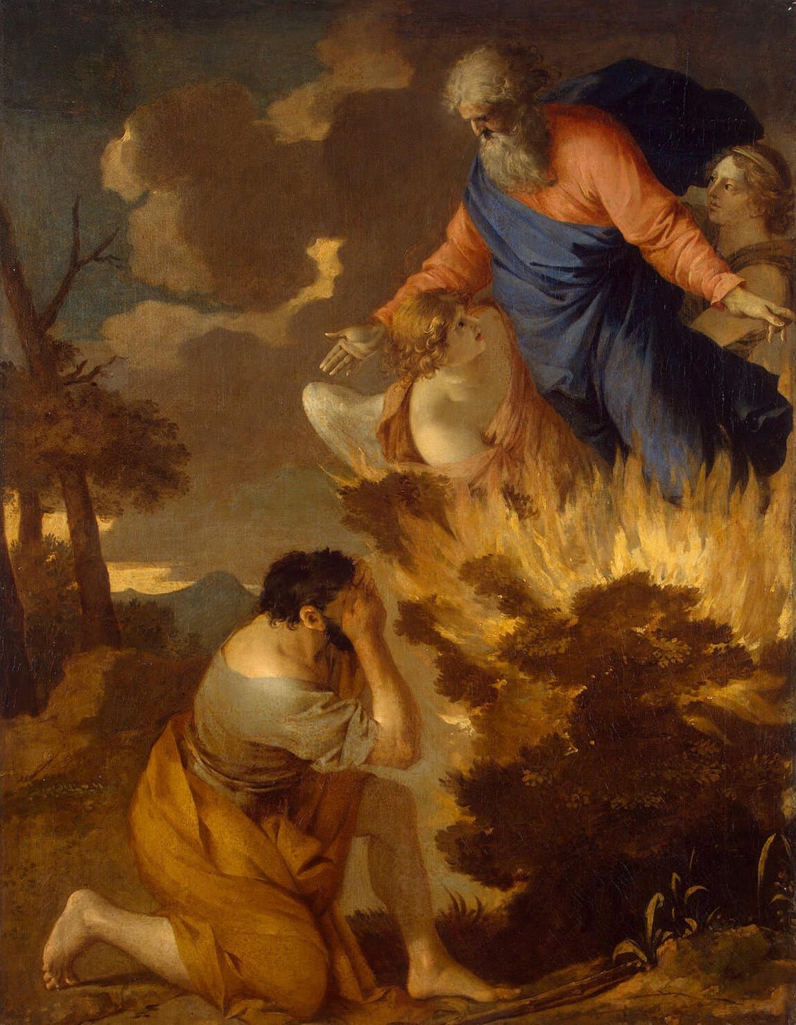 Burning bush, illustrating Exodus 3:14